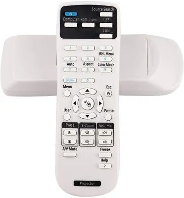 Projector Remote Control For Epson PowerLite Home Cinema  2030 2040 2045 2100 • $16.99
