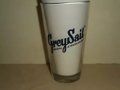 Grey Sail Beer Westerly Rhode Island Brewery Pint Glass Vintage Nos • $23.79