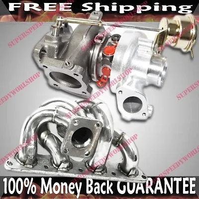 TD05 Turbo+Manifold Fits 90-99 Eclipse GSX GST 90-98 Talon TSi90-94 Laser RS 2.0 • $315