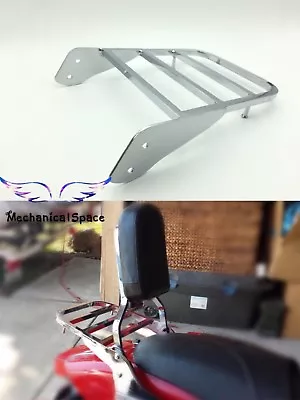 $49.98 • Buy Motorcycle Sissy Bar Luggage Rack For Yamaha VStar 400 650 1100 Classic V-Star