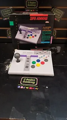 B1 SNES Super Advantage - Nintendo Licensed Arcade Joystick With Original Box • $104.88