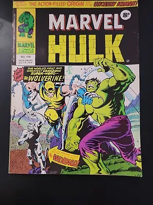 $319.95 • Buy MIGHTY WORLD OF MARVEL #198 FN 1st App Wolverine UK/ Incredible Hulk 181 RARE🔥