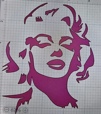 Marilyn Monroe Celebrity Decal Sticker Art Decor 11x9”  Removable Wall Vinyl • $9.99