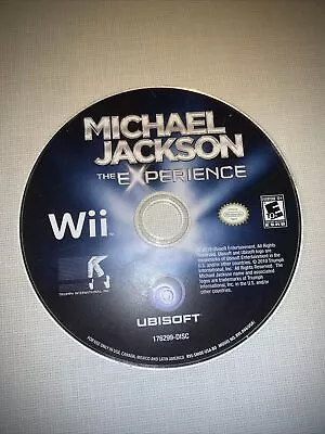 Michael Jackson: The Experience (Nintendo Wii 2010) Disc Only - Tested Working • $19.90