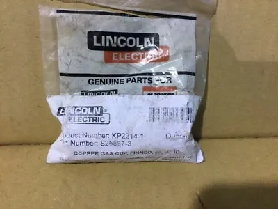 £4.79 • Buy Copper Gas Cup For Lincoln Mig Welder, Product # KP2214-1, P/N S25587-3, NOS