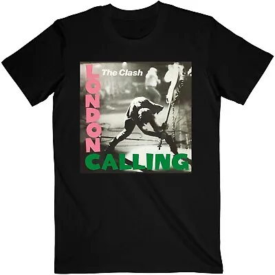 THE CLASH UNISEX T-SHIRT: LONDON CALLING Small Only • £16.99