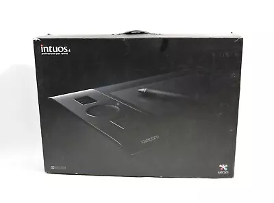 Wacom INTUOS 4 PTK-440 Tablet With USB Cable & Wireless Grip Pen Mouse Nibs BOX • $94.99