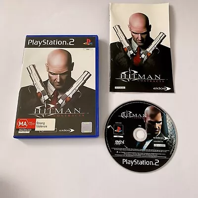 Hitman Contracts | PlayStation 2 PS2 |Tested & Working| Complete With Manual • $11