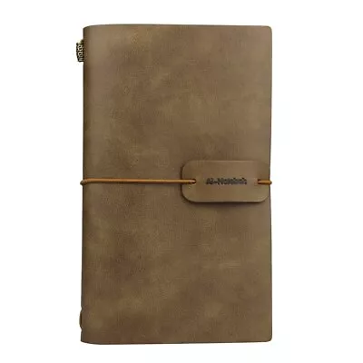 Travelers Notebook Vintage Leather Journal Lined Journal Travel Journal • $10.27