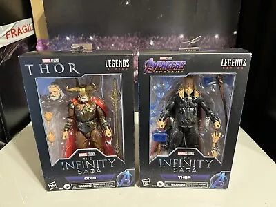 Marvel Legends Infinity Saga Thor And Odin Endgame Figure Bundle • £5.50