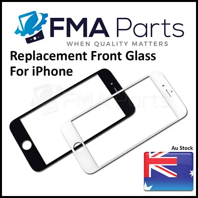 $10.95 • Buy For IPhone 7 6 Plus 5 5S 5C 4 4S Front Glass Outer Top Lens Replacement Screen