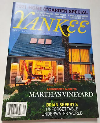 Yankee Magazine Mar / April 2021 Insider's Guide To Martha's Vineyard & More Exc • £6.02