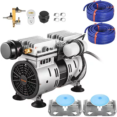$490.99 • Buy VEVOR Pond Aerator Lake Pond Aeration 3/4 HP Pump 100' Tube 10 Diffuser W/timer