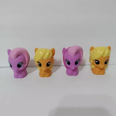 Playskool Friends My Little Pony Daisy Dreams Apple Jack Lot Of 4 Figure Toys • $5.59