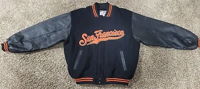 Vintage Majestic San Francisco Giants Varsity Jacket  • $225