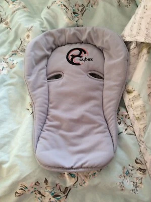 £10 • Buy Mamas & Papas Black  Cybex Aton 2  Gold Line  Baby Head Support Head Hugger Grey
