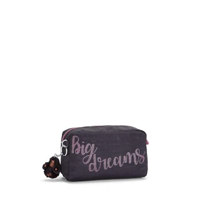 £13.99 • Buy Kipling Toiletry Bag GLEAM Medium Multi Use Pouch BLUE PURPLE C