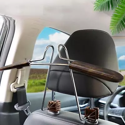 Car Headrest Coat Hanger Telescopic Handy Space Saving Car Coat Hanger For Coat • $23.44