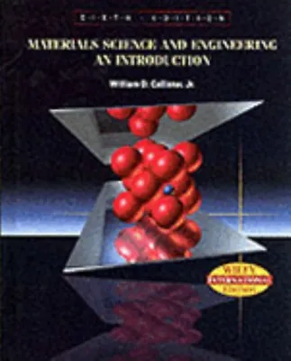 Materials Science And Engineering : An Introduction Hardcover Wil • £5.66