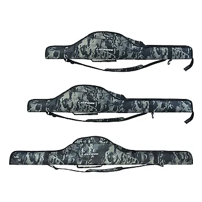 Foldable Soft Fishing Rod Bag Pole Tackle Protective Cover Case Storage Bags AU • $24.99