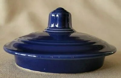 $$RARE$$ Vintage Fiesta Medium Tea Pot Lid Cobalt Blue Fiestaware Homer Laughlin • $70