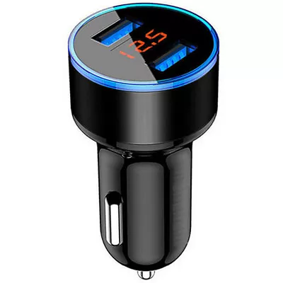  Dual 3.1A USB Car Fast Charger Socket Power Adapter LED Voltmeter Waterproof  • $8.90