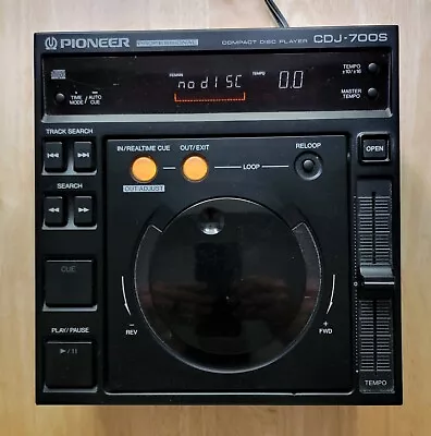 Pioneer CDJ-700S DJ Turntable CD Compact Disc Player For Parts • $30