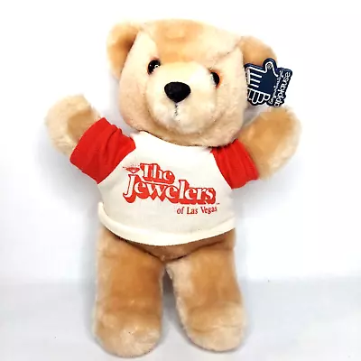 Vintage 10  Applause Wallace Berrie Bear Plush Stuffed Animal Toy 1986 Las Vegas • $5.99