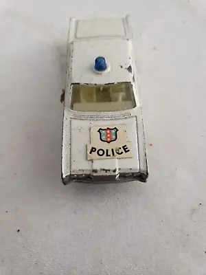 Matchbox / Lesney Series No. 55 Or 73 White Mercury Police Car • $24.95