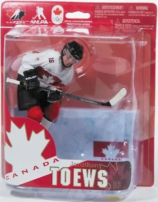 McFarlane Canada Chicago Blackhawks Jonathan Toews White Jersey Action Figure • $0.73