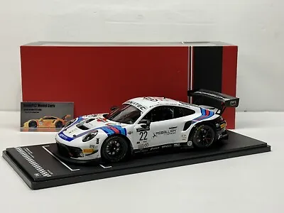 1/18 Scale IXO 911 Porsche GT3 R Martini Racing 24H Spa 2021 Diecast Model Car • $144.95