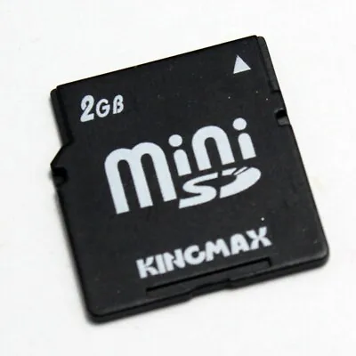 $4.99 • Buy Kingmax 2GB MiniSD Card For Nokia N73 N80 N93 Old Cell Phones