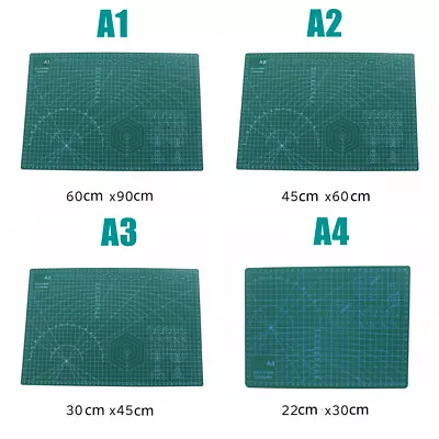 A1 A2 A3 A4 Large Thick Self Healing Cutting Mat Double-Side Art Craft DIY OZ • $34.95