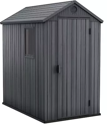 £409.99 • Buy Keter Darwin Shed Grey 6 X 4 Ft Garden Storage Shed