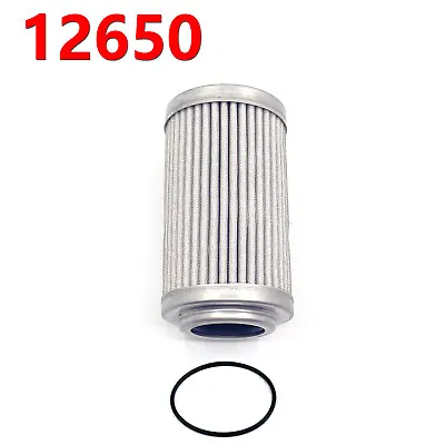 For Aeromotive 12650 Stainless 10-Micron Fuel Filter Element New • $25.80