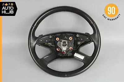 Mercedes X164 GL450 R350 Driver Steering Wheel Black W/ Paddle Shifters OEM • $199.20