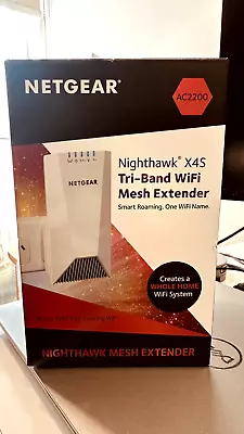 NETGEAR EX7500 AC2200 Nighthawk X4S Tri-Band WiFi Range Mesh Extender • $100