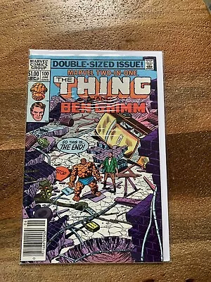 Marvel Two-In-One Comic Book #100 The Thing And Ben Grimm VF • $3