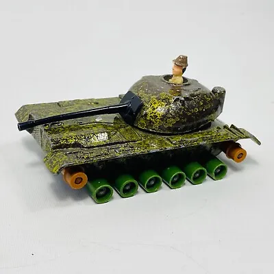 Vintage Matchbox Battle Kings Tank 1974 Lesney Products Made In England • $44.95