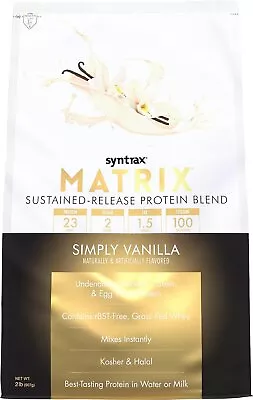 Syntrax Matrix 2.0: Simply Vanilla (2lb Bag) • $45