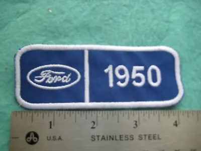 Ford 1950 Dealer Service Parts Uniform Hat Patch   • $9.99