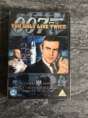 You Only Live Twice (Ultimate Edition 2 Disc Set) [DVD] BRAND NEW & SEALED • £2