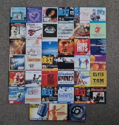 £12.99 • Buy Job Lot 38 Newspaper Promo CD's Bundle Daily Mail/Daily Star/Telegraph/Mirror
