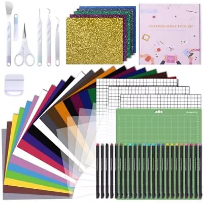 Ultimate Accessories Bundle For Cricut Makers Machine And All Explore Air - W... • $45.87