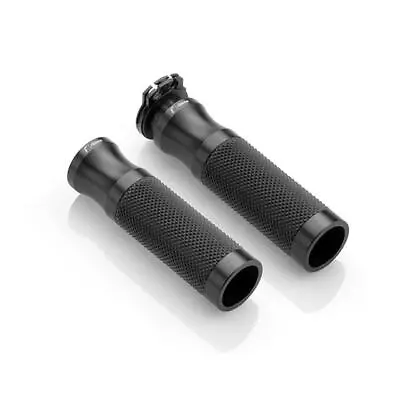 Rizoma Sport Black Aluminium Handlebar Grips Aprilia RSV1000R 2004-2009 • $93.58