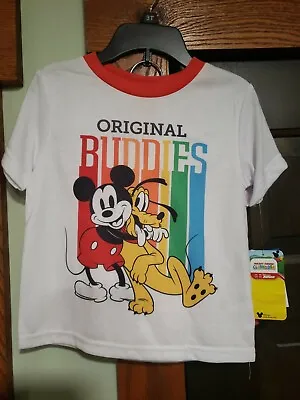 Cute Free Shipping Mickey Mouse Clothing Set Boy/girl 3T. Shirt Shorts Combo • $14.99