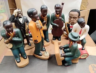 LARGE 9 X PIECE -  DOO-WOP VOCAL GROUP AMERICAN JAZZ BAND FIGURES  • £120