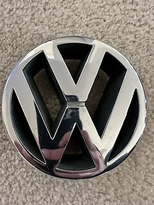 Front Grille Emblem 4.5 Inch VW Passat Jetta Golf Cabrio Eurovan OEM 3B0853601A • $17