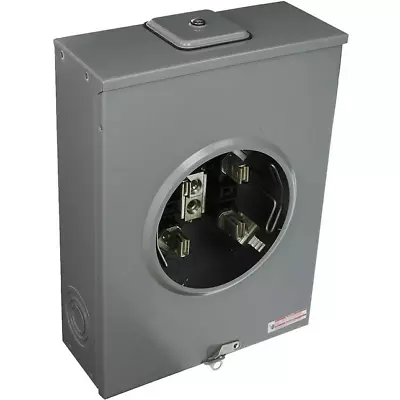 Midwest 200 Amps Ringless Overhead/Underground Meter Base Socket - UTRS212CMEP • $104