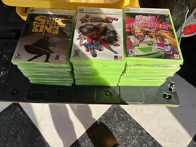 30 Xbox Video Game Lot- Sneak KingPocket Bike RacerBig Bumping Sealed • $60